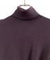 FENDI (フェンディ) ウエストベルトタートルネックニット パープル サイズ:38：15000円