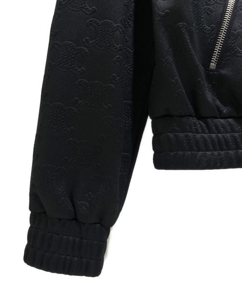 CELINE（セリーヌ）CELINE (セリーヌ) トリオンフ トラックスーツジャケット ブラック サイズ:XSの古着・服飾アイテム