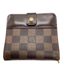 LOUIS VUITTON（ルイ ヴィトン）の古着「2つ折り財布」｜ブラウン