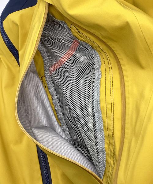 MILLET（ミレー）MILLET (ミレー) トリロジー ティフォン タフ II ストレッチ ジャケット ネイビー×イエロー サイズ:Lの古着・服飾アイテム