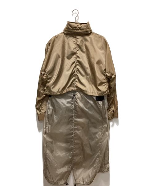 TOGA PULLA（トーガ プルラ）TOGA PULLA (トーガ プルラ) NYLON OX LONG COAT ベージュ サイズ:38の古着・服飾アイテム