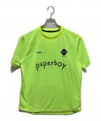 SOPHNET.×paperboyソフネット×ペーパーボーイ）の古着「PAPERBOY S/S PRE MATCH TOP」｜イエロー
