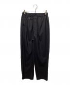 SOPHNET.ソフネット）の古着「TAPERED BOLD PANTS」｜ブラック