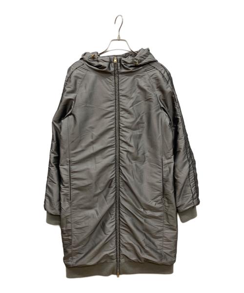 HERNO（ヘルノ）HERNO (ヘルノ) フーデッドコート グレー サイズ:40の古着・服飾アイテム