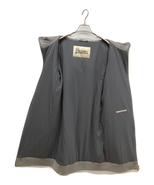 HERNO（ヘルノ）HERNO (ヘルノ) フーデッドコート グレー サイズ:40の古着・服飾アイテム