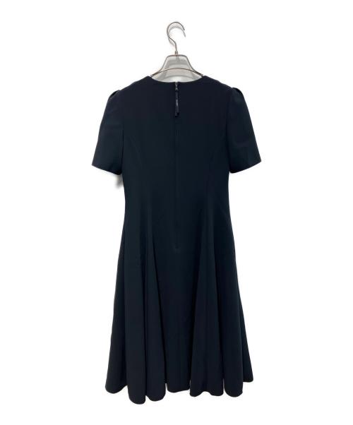 FOXEY NEWYORK（フォクシーニューヨーク）FOXEY NEWYORK (フォクシーニューヨーク) ミケーラドレス　43460 ネイビー サイズ:38の古着・服飾アイテム