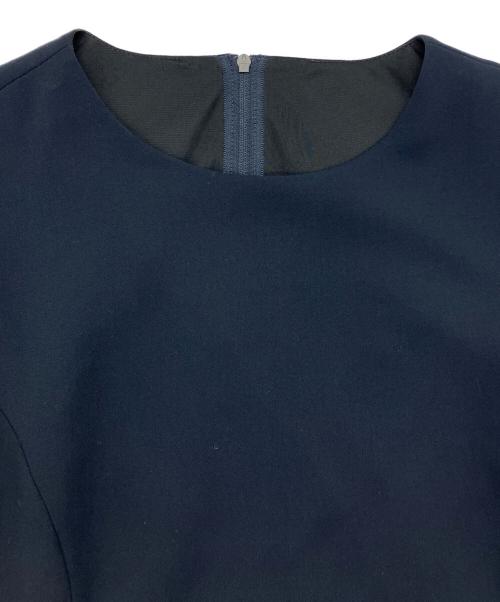 FOXEY NEWYORK（フォクシーニューヨーク）FOXEY NEWYORK (フォクシーニューヨーク) ミケーラドレス　43460 ネイビー サイズ:38の古着・服飾アイテム