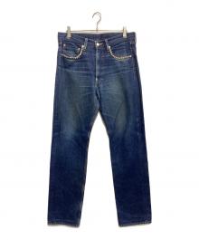 BOUNTY HUNTER（バウンティハンター）の古着「スタッズデニムパンツ」｜ブルー