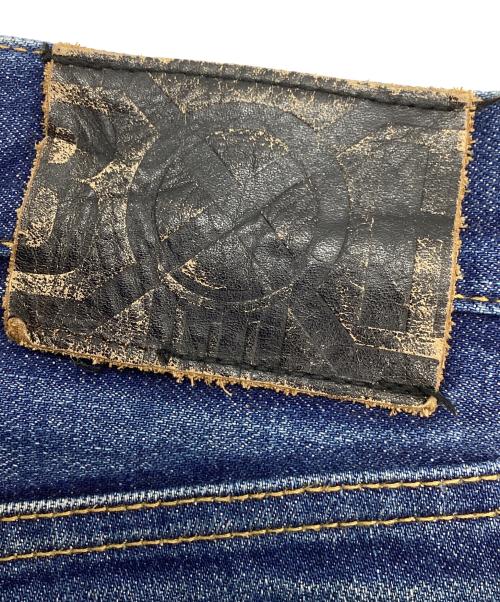 BOUNTY HUNTER（バウンティハンター）BOUNTY HUNTER (バウンティハンター) スタッズデニムパンツ ブルー サイズ:W34の古着・服飾アイテム