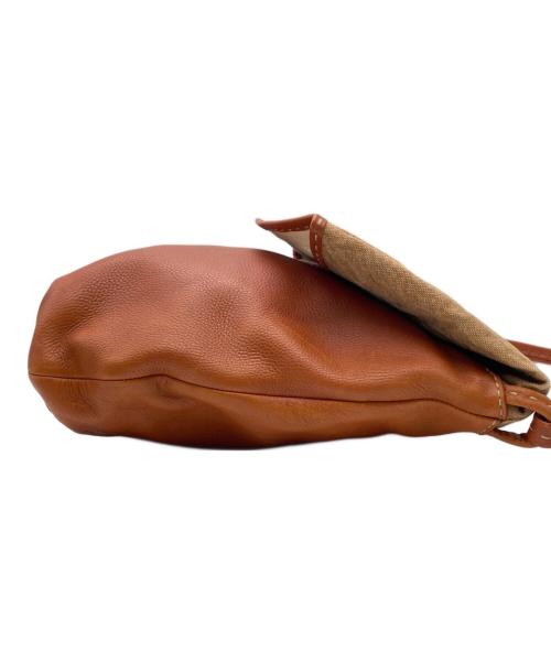 HENRY BEGUELIN（エンリーベグリン）HENRY BEGUELIN (エンリーベグリン) ショルダーバッグ ブラウンの古着・服飾アイテム