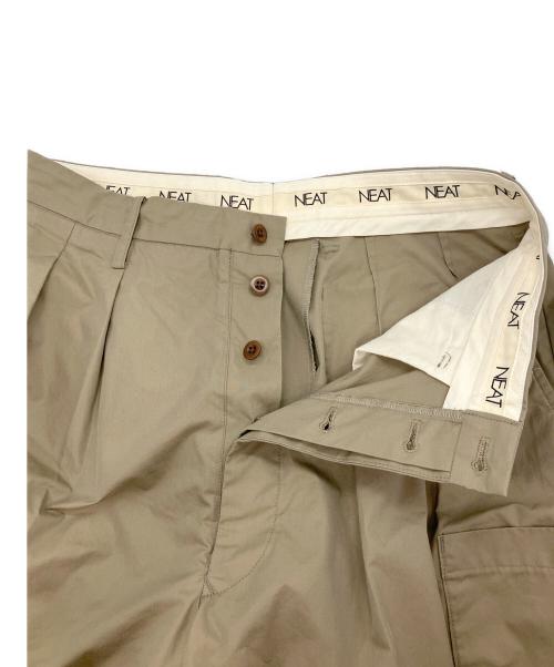 NEAT（ニート）NEAT (ニート) タックカーゴショーツ ベージュ サイズ:Ｌの古着・服飾アイテム