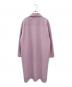 CFCL (シーエフシーエル) MESH STAND FALL COLLAR LONG COAT ピンク サイズ:3：24000円