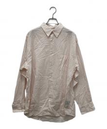MARKAWARE（マーカウェア）の古着「ORGANIC PERU PIMA COTTON LOAN COMFORT FIT SHIRT」｜ピンク