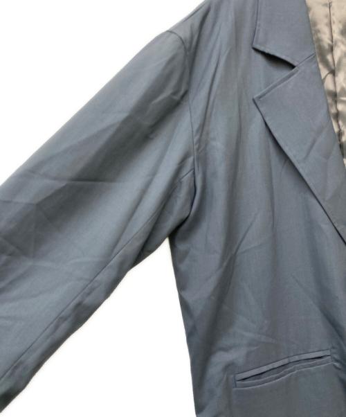 Edwina Horl（エドウィナ ホール）Edwina Horl (エドウィナ ホール) jacke  die poesie des stoffwechsels オーバーサイズジャケット ブルー サイズ:Mの古着・服飾アイテム