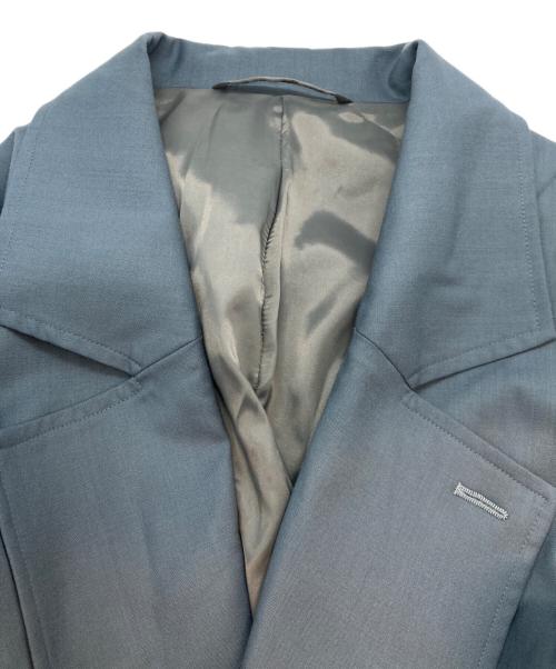 Edwina Horl（エドウィナ ホール）Edwina Horl (エドウィナ ホール) jacke  die poesie des stoffwechsels オーバーサイズジャケット ブルー サイズ:Mの古着・服飾アイテム