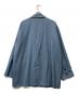 Edwina Horl (エドウィナ ホール) jacke  die poesie des stoffwechsels オーバーサイズジャケット ブルー サイズ:M：12000円