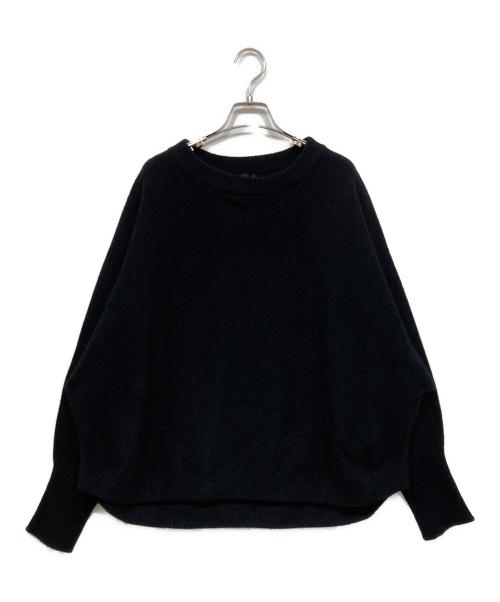 Spick and Span（スピック＆スパン）Spick and Span (スピックアンドスパン) ドルマンロングリブニット ブラック サイズ:Freeの古着・服飾アイテム