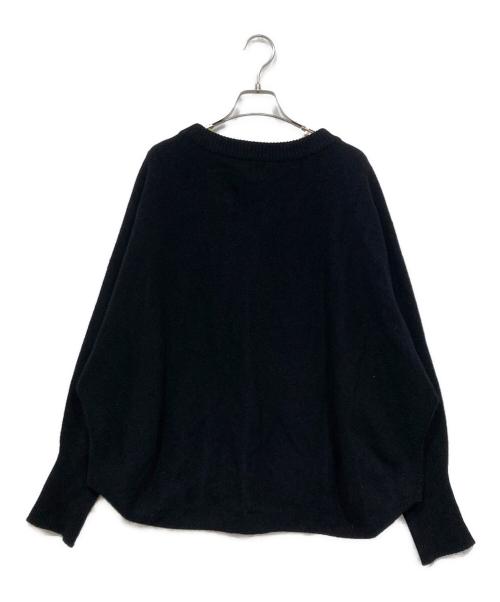 Spick and Span（スピック＆スパン）Spick and Span (スピックアンドスパン) ドルマンロングリブニット ブラック サイズ:Freeの古着・服飾アイテム