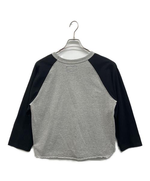 THE NORTHFACE PURPLELABEL（ザ・ノースフェイス パープルレーベル）THE NORTHFACE PURPLELABEL (ザ・ノースフェイス パープルレーベル) 7oz Field Baseball Tee グレー サイズ:Sの古着・服飾アイテム