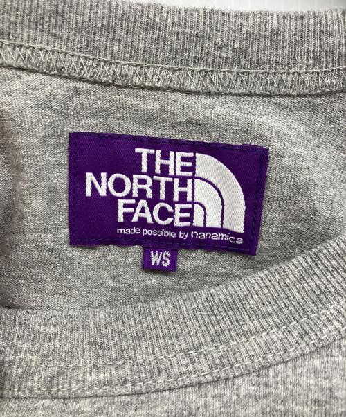 THE NORTHFACE PURPLELABEL（ザ・ノースフェイス パープルレーベル）THE NORTHFACE PURPLELABEL (ザ・ノースフェイス パープルレーベル) 7oz Field Baseball Tee グレー サイズ:Sの古着・服飾アイテム