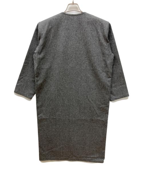 Y's（ワイズ）Y's (ワイズ) オールドノーカラーコート グレー サイズ:下記参照の古着・服飾アイテム
