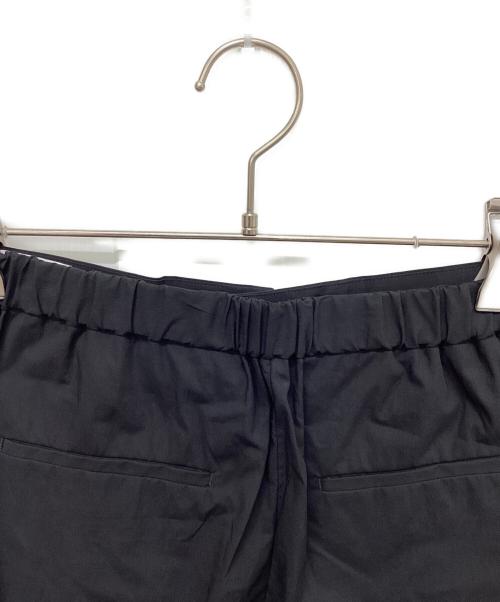 UNITED ARROWS（ユナイテッドアローズ）UNITED ARROWS (ユナイテッドアローズ) ドローストヘム パンツ ブラック サイズ:38 未使用品の古着・服飾アイテム