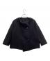 BALENCIAGA（バレンシアガ）の古着「ノーカラーウールジャケット」｜ブラック