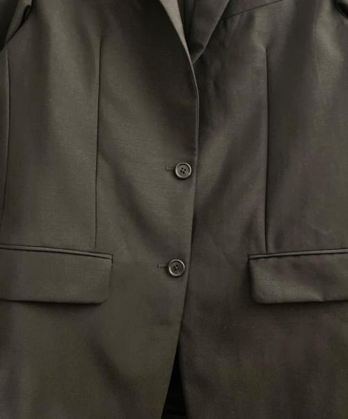 PRADA（プラダ）PRADA (プラダ) シングルブレスト キッドモヘア ジャケット ブラック サイズ:38の古着・服飾アイテム