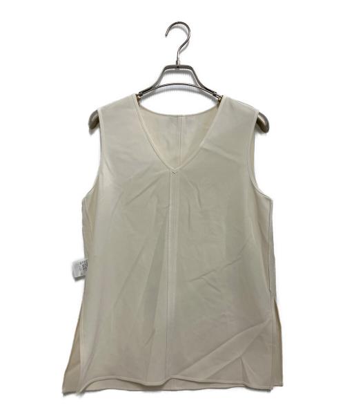 theory（セオリー）theory (セオリー) Admiral Crepe Vneck Top アイボリー サイズ:Pの古着・服飾アイテム