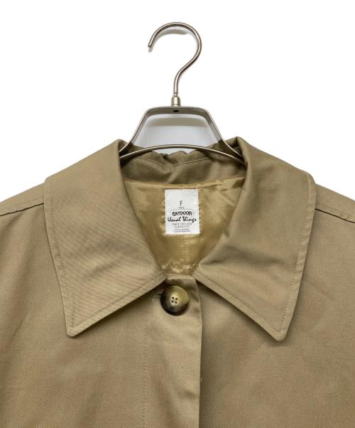 OUTDOOR PRODUCTS（アウトドア プロダクツ）OUTDOOR PRODUCTS (アウトドア プロダクツ) テントラインステンカラーコート ベージュ サイズ:FREEの古着・服飾アイテム