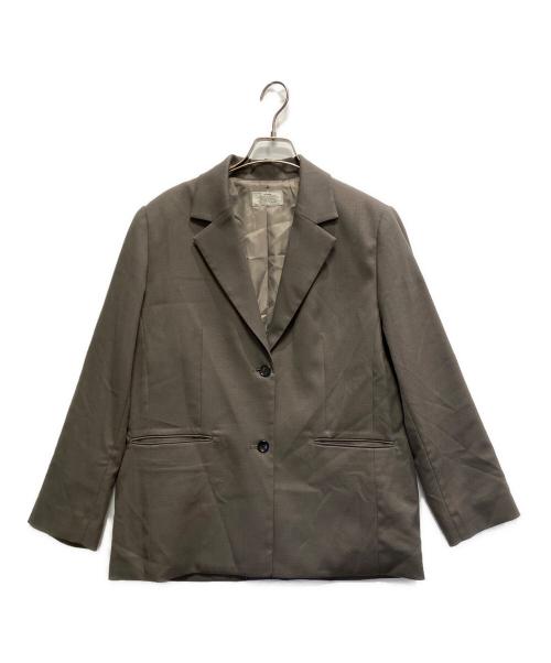 JOURNAL STANDARD relume（ジャーナルスタンダード レリューム）JOURNAL STANDARD relume (ジャーナルスタンダード レリューム) シングルブレストテーラードジャケット グレー サイズ:FREEの古着・服飾アイテム