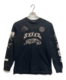 DIESEL（ディーゼル）の古着「長袖カットソー」｜ブラック