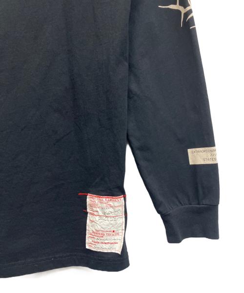 DIESEL（ディーゼル）DIESEL (ディーゼル) 長袖カットソー ブラック サイズ:XSの古着・服飾アイテム