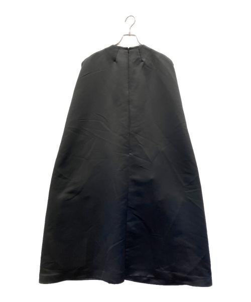 SEA（シー）SEA (シー) ヘビーサテンワンピース ブラック サイズ:FREEの古着・服飾アイテム