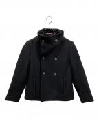 A.P.C.アーペーセー）の古着「ダブルブレストピーコート」｜ブラック