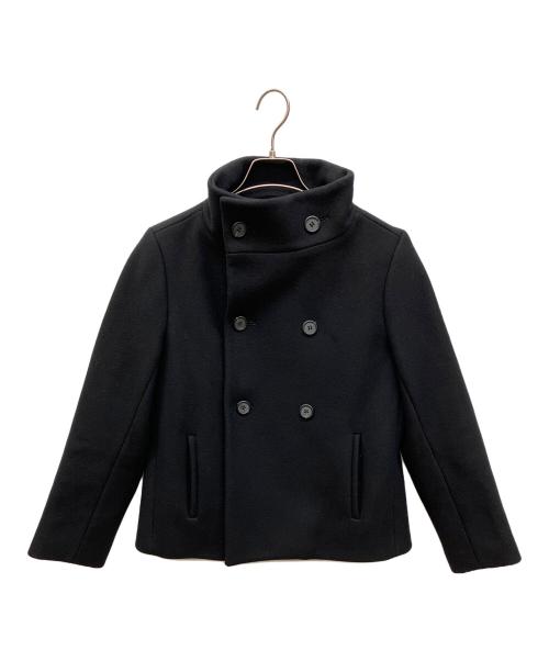 A.P.C.（アーペーセー）A.P.C. (アーペーセー) ダブルブレストピーコート ブラック サイズ:XSの古着・服飾アイテム