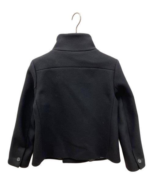 A.P.C.（アーペーセー）A.P.C. (アーペーセー) ダブルブレストピーコート ブラック サイズ:XSの古着・服飾アイテム