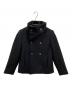 A.P.C.（アーペーセー）の古着「ダブルブレストピーコート」｜ブラック