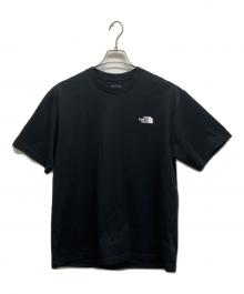 THE NORTH FACE（ザ ノース フェイス）の古着「ショートスリーブバンダナスクエアロゴティー」｜ブラック