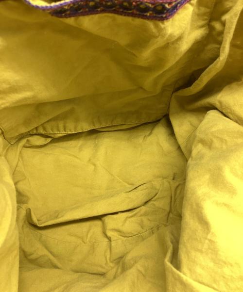 babaghuri（ババグーリ）babaghuri (ババグーリ) シンディ刺繍のバッグ パープルの古着・服飾アイテム