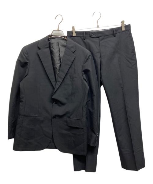 green label relaxing（グリーンレーベルリラクシング）green label relaxing (グリーンレーベルリラクシング) セットアップスーツ ブラック サイズ:46の古着・服飾アイテム