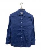 colony clothingコロニークロージング）の古着「リネンシャツ」｜ブルー