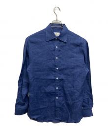 colony clothing（コロニークロージング）の古着「リネンシャツ」｜ブルー