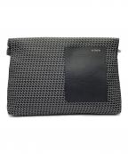 Valextraヴァレクストラ）の古着「クラッチバッグ」｜ブラック×ホワイト