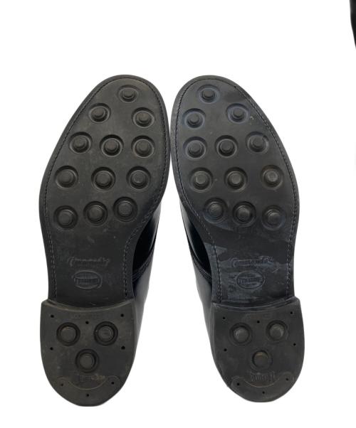 SANDERS（サンダース）SANDERS (サンダース) OFFICER SHOE ブラック サイズ:7 1/2の古着・服飾アイテム