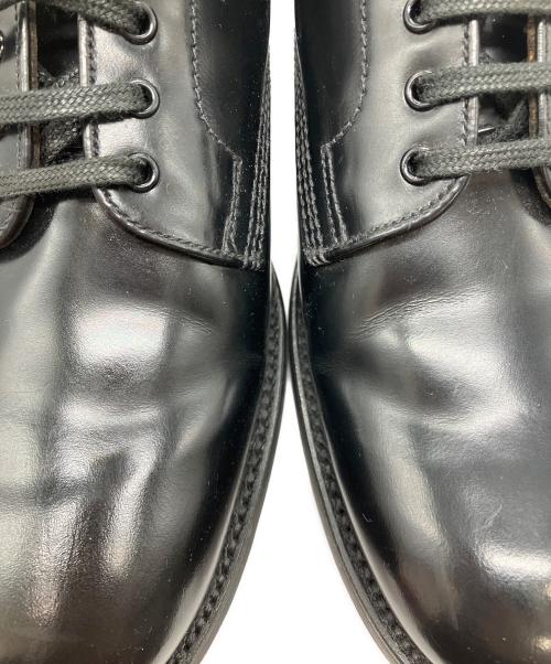 SANDERS（サンダース）SANDERS (サンダース) OFFICER SHOE ブラック サイズ:7 1/2の古着・服飾アイテム
