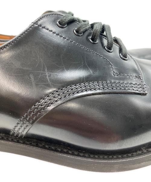 SANDERS（サンダース）SANDERS (サンダース) OFFICER SHOE ブラック サイズ:7 1/2の古着・服飾アイテム