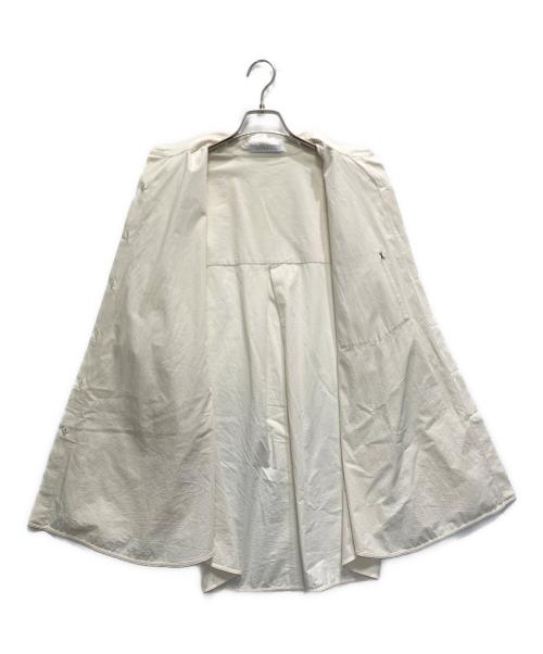 ETRE TOKYO（エトレトウキョウ）ETRE TOKYO (エトレトウキョウ) オーバーサイズボックスシャツ ベージュ サイズ:FREEの古着・服飾アイテム