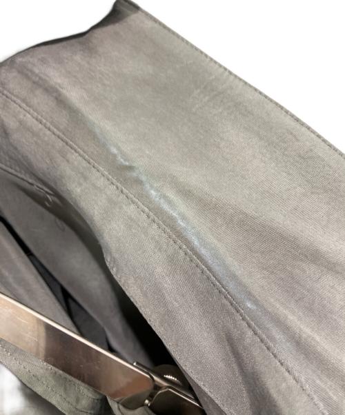 ETRE TOKYO（エトレトウキョウ）ETRE TOKYO (エトレトウキョウ) カフスカットオフキュプラシャツ グレー サイズ:FREEの古着・服飾アイテム