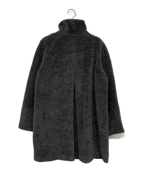 Max Mara Studio（マックスマーラ ストゥディオ）Max Mara Studio (マックスマーラ ストゥディオ) アルパカウールコート グレー サイズ:36の古着・服飾アイテム